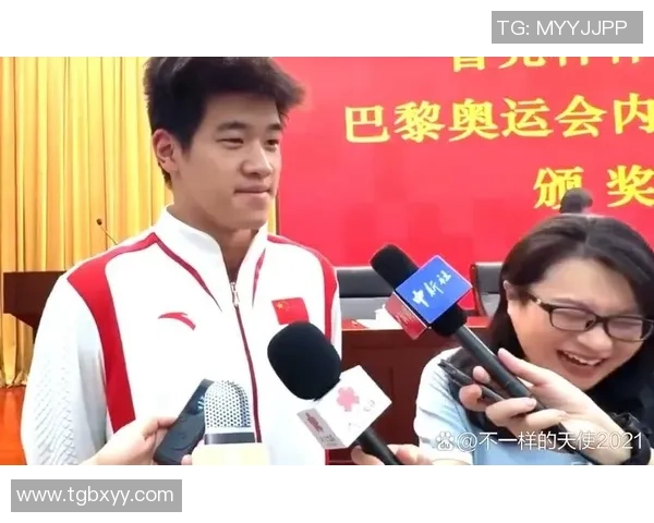 潘展乐间隔超级全满贯还差三块拼图，承受采访他大意遗失说错了